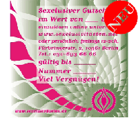 Gutschein Postversand